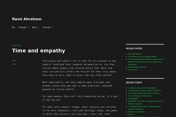 Site using Genericon'd plugin