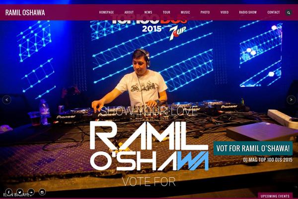 JamSession theme site design template sample