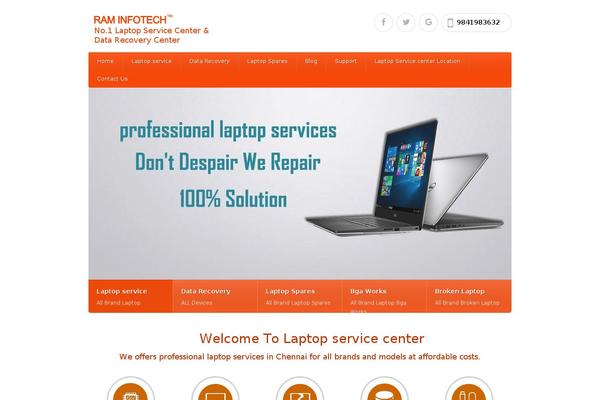 Hostme v2 theme site design template sample