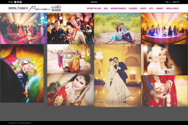 Hypershot theme site design template sample