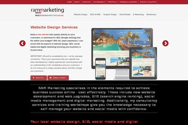 Appply theme site design template sample