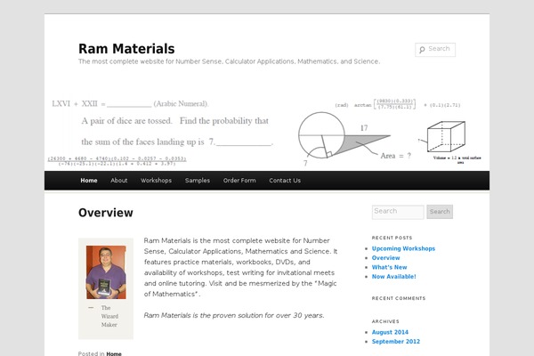 Duster theme site design template sample