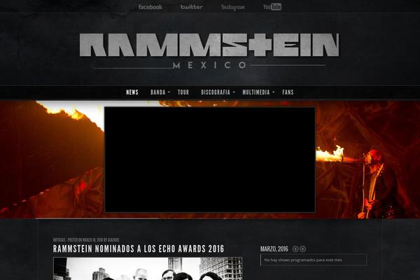 Dark-gritty-evolved theme site design template sample