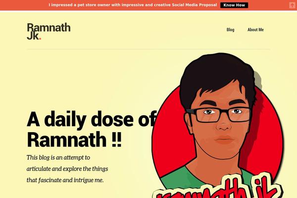 ramnathjk.com site used Selfy