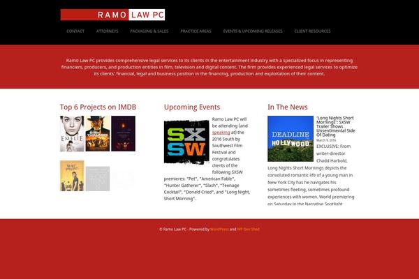Site using Fancy-news plugin