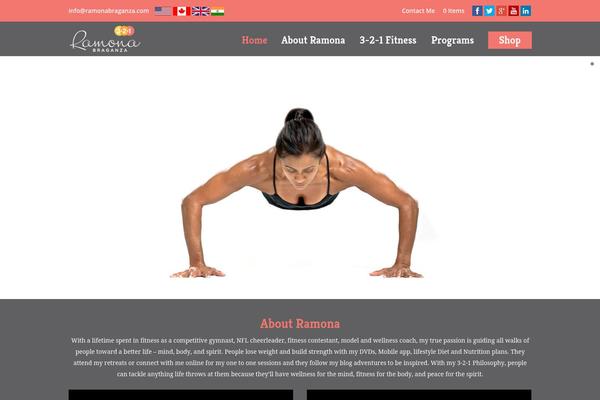 ramonabraganza.com site used Ramona-braganza