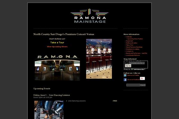 Site using Constant Contact WordPress Widget plugin