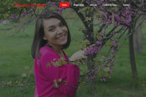 Selfy theme site design template sample