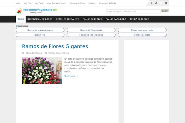 Magazine Pro theme site design template sample