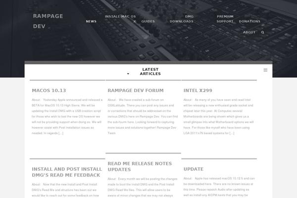 paradeigm theme websites examples