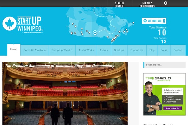 rampupmanitoba.com site used YellowProject
