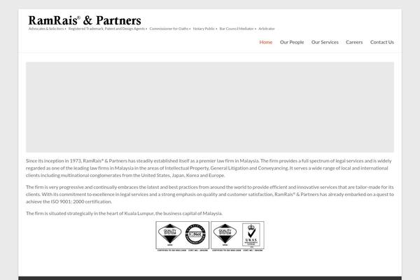 Spacious theme site design template sample