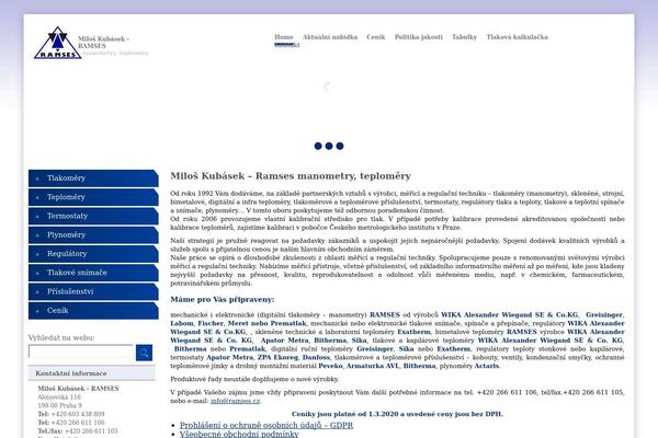 Site using JQuery Accordion Menu Widget plugin