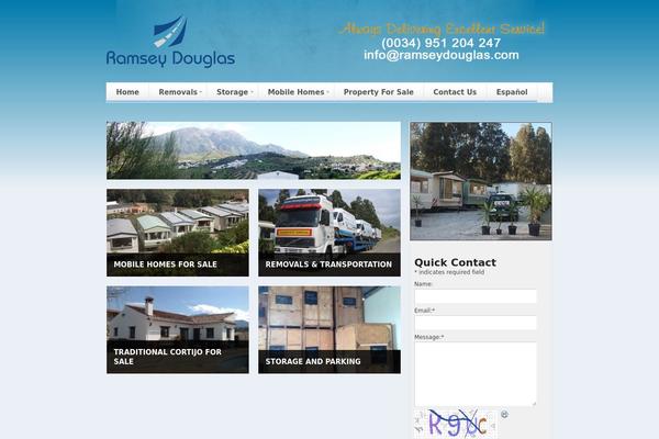 Spectrum theme site design template sample