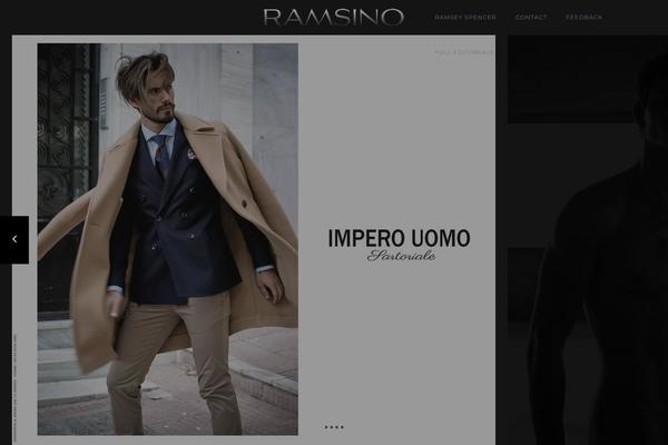 Oshine theme site design template sample