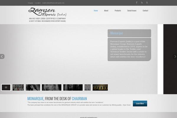 EPIC theme site design template sample
