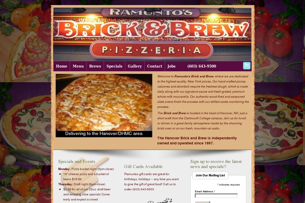 ramuntospizza.com site used Essence-red