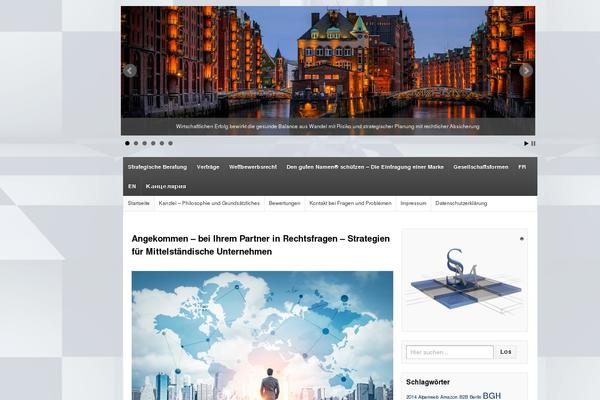 Site using SP Header image slider plugin