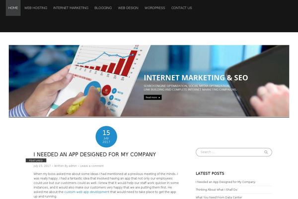 ramyhosting.com site used Prelude Lite
