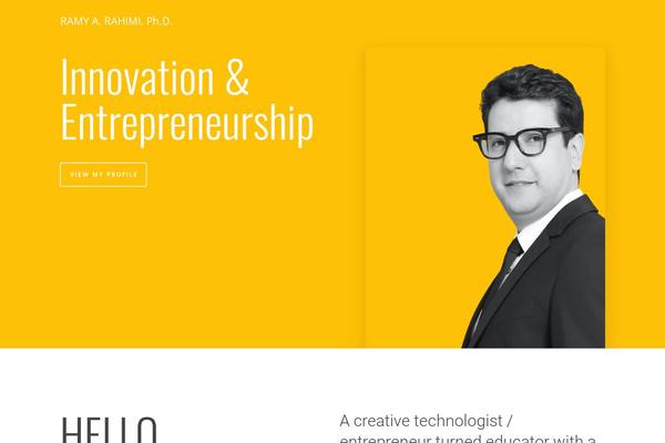 KLEO theme site design template sample