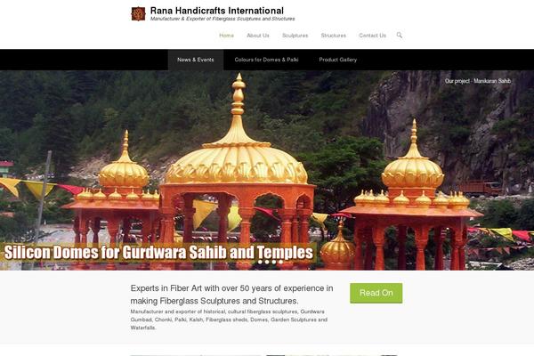 Adventurous theme site design template sample
