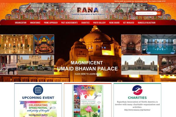Site using Events Maker by dFactory plugin