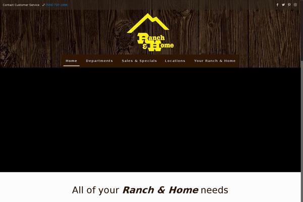 BeTheme Child theme site design template sample