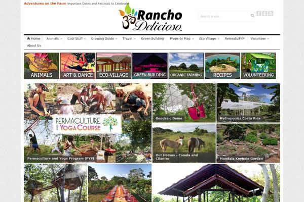 Patterns theme site design template sample