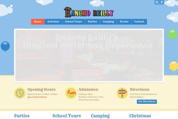 Happy Kids theme site design template sample