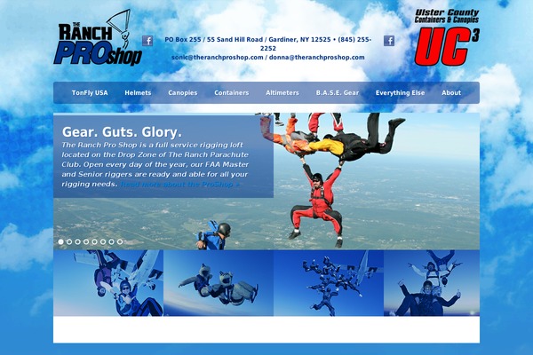 Tetris theme site design template sample