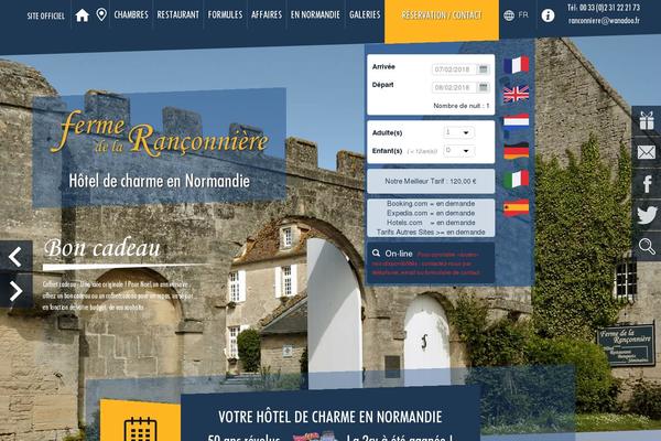 ranconniere.fr site used Wem
