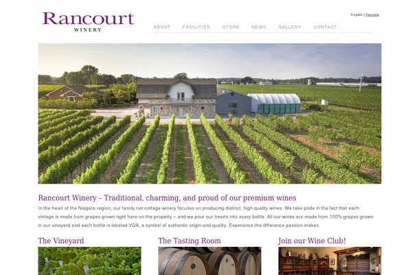 Mono theme site design template sample