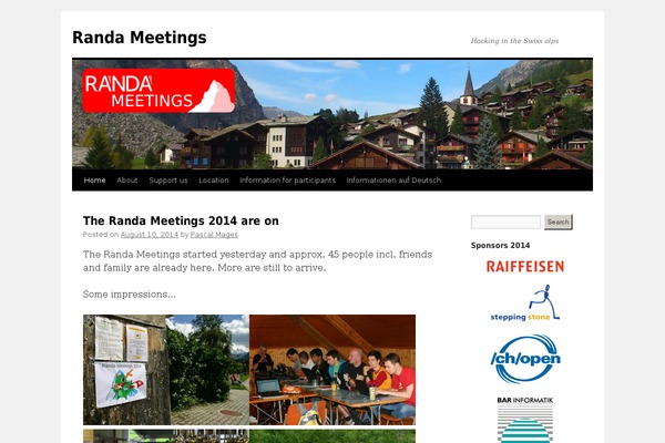 Site using Flattr plugin