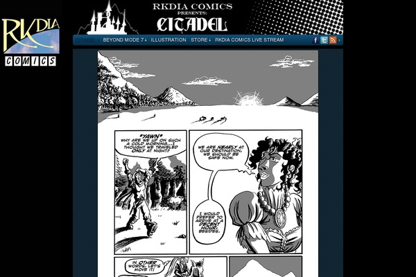 Site using Comic Easel plugin