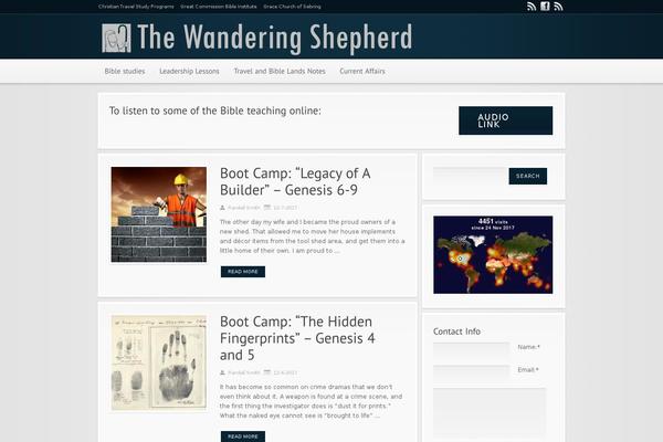 Modular theme site design template sample