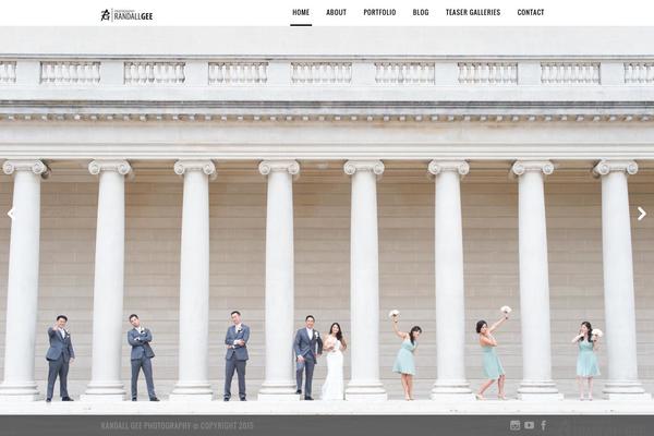 Titan theme site design template sample