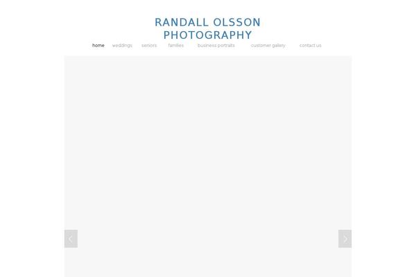 Camera7 theme site design template sample