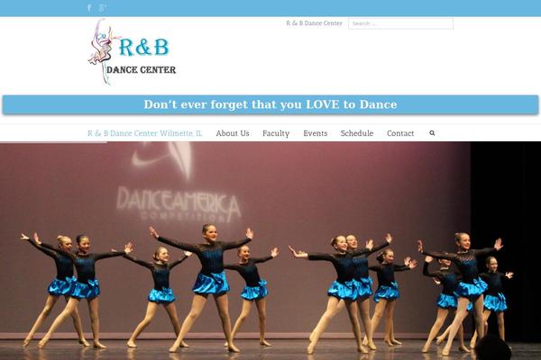 randbdancecenter.com site used Avada