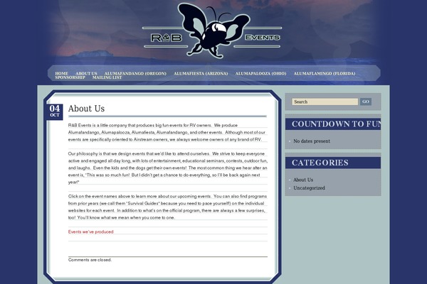 Retromania theme site design template sample