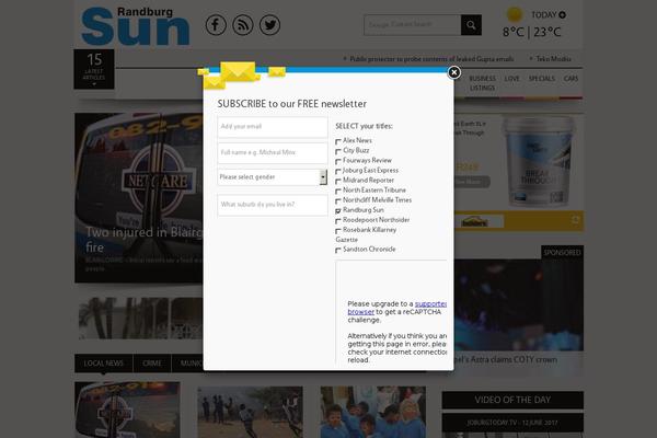 Site using Dp-network-wide-slider plugin