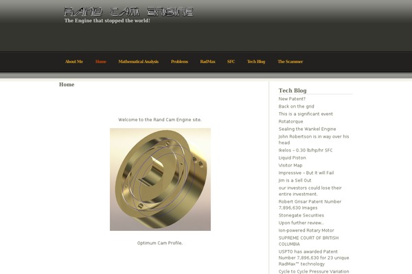 randcamengine.com site used Gray and gold