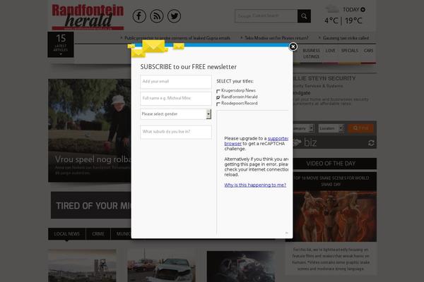 Site using Dp-network-wide-slider plugin