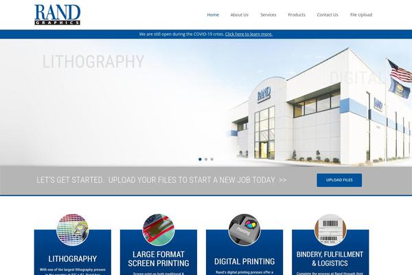 Durus theme site design template sample