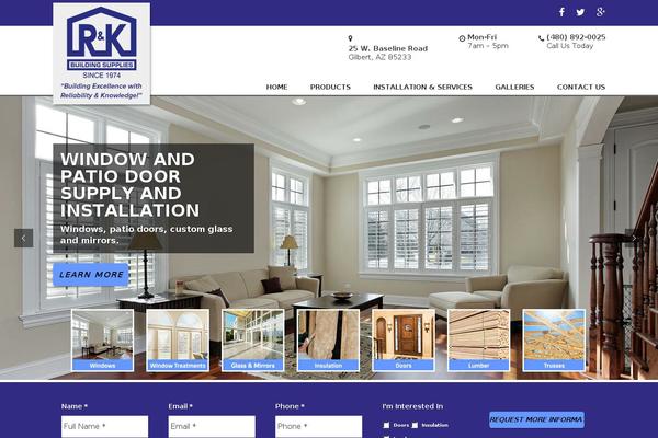 Builderchild-custom theme site design template sample