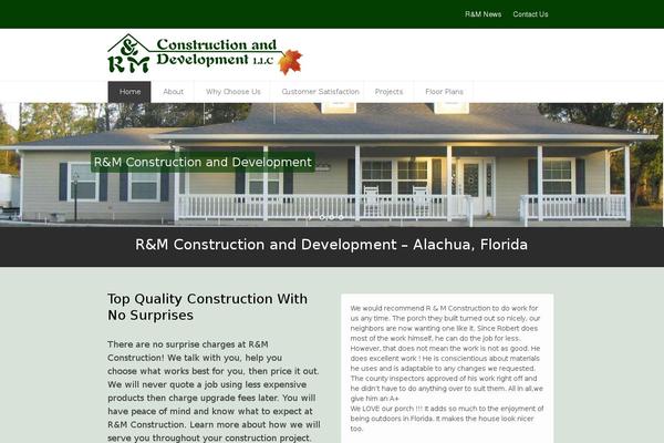 GoodDay theme site design template sample