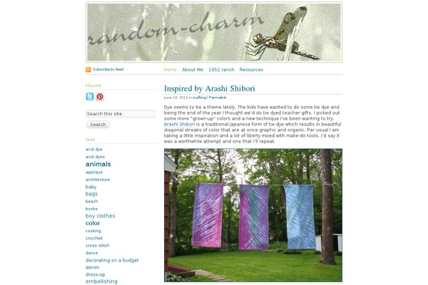 Tarski theme site design template sample