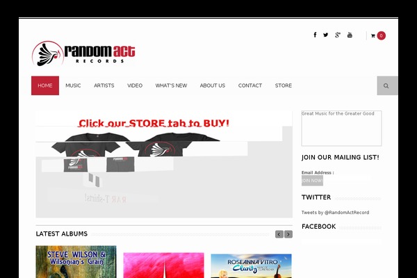 randomactrecords.com site used Spikes-black