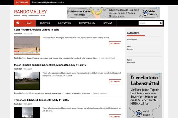 Site using Easy-automatic-newsletter plugin