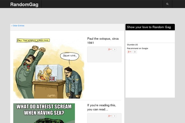randomgag.com site used 9gag Theme