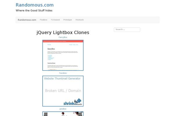 Site using Floatbox Plus plugin